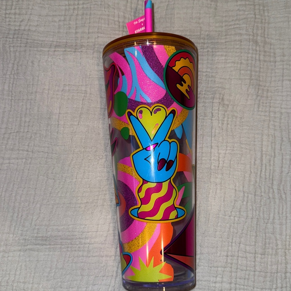 Tim Singleton X Starbucks 2023 Pride Tumbler